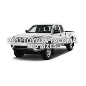 2013 Toyota Tacoma Bed Sizes (with Charts)